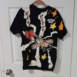 Astro Boy Kids T-Shirt - Black with Colorful Design